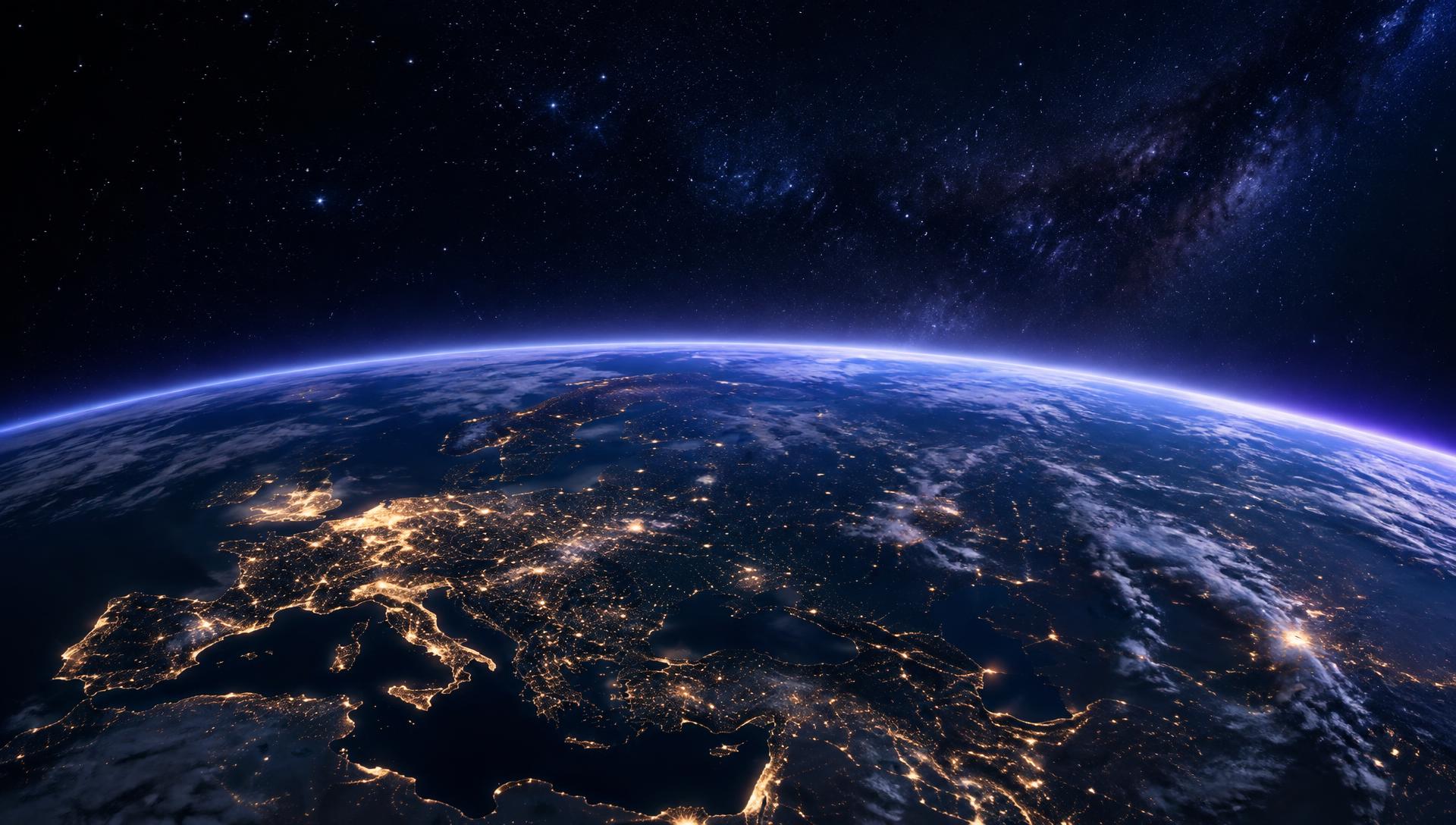 Earth from orbit